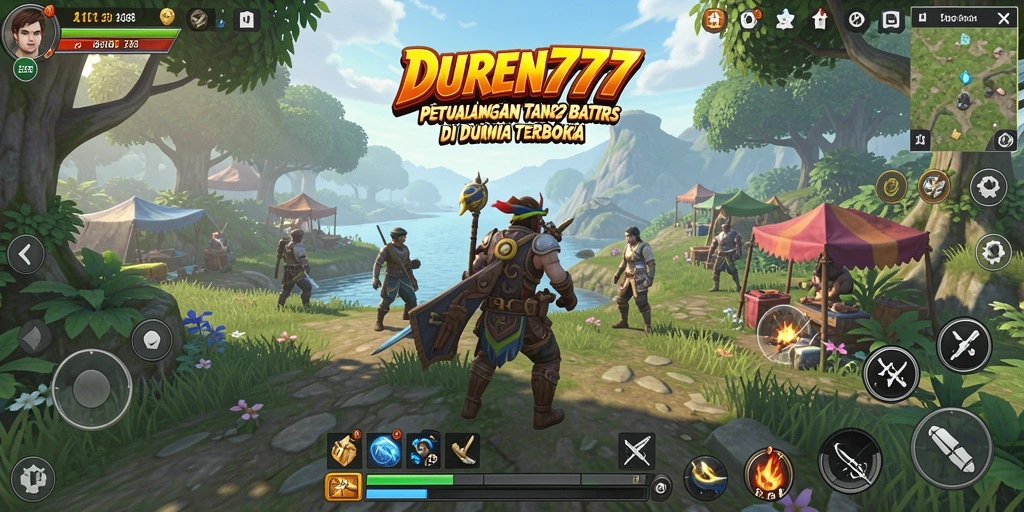 Gameplay DUREN777 yang memukau dan luas di dunia terbuka.