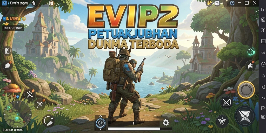 Screenshot menunjukkan grafis indah dalam gameplay Open World.