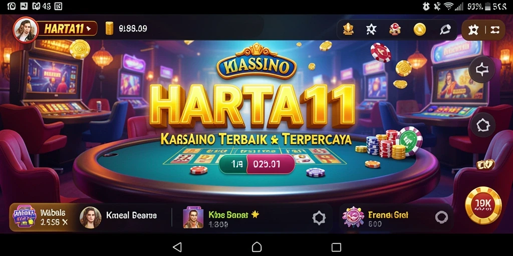 Tampilan gameplay HARTA11 yang menarik dan interaktif.