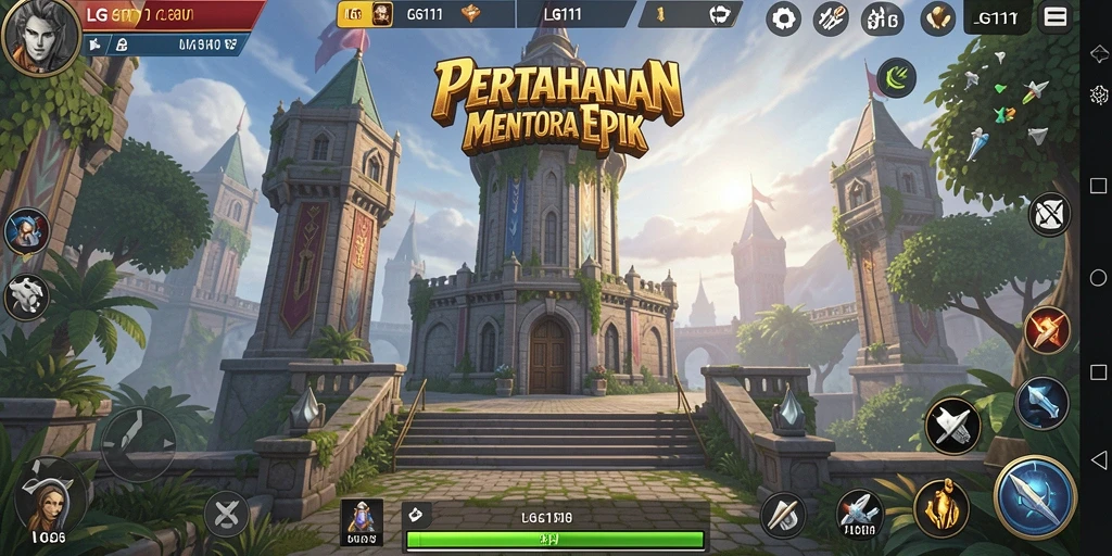 Menara-strategi seru dalam game Tower Defense.