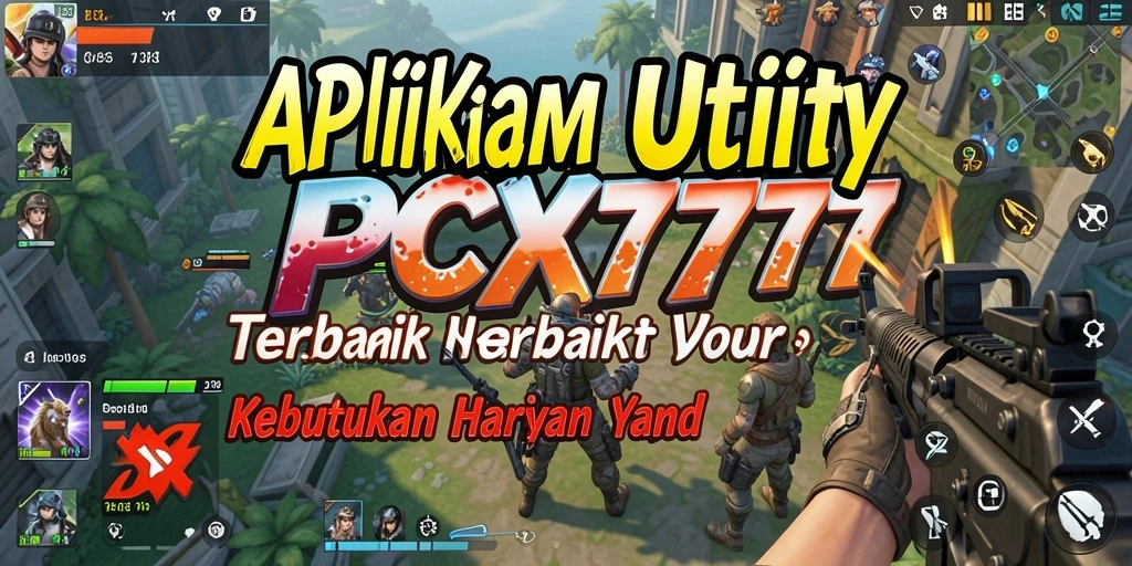 Tangkapan layar utama PCX777 menunjukkan antarmuka aplikasi Utility yang bersih dan fungsional.