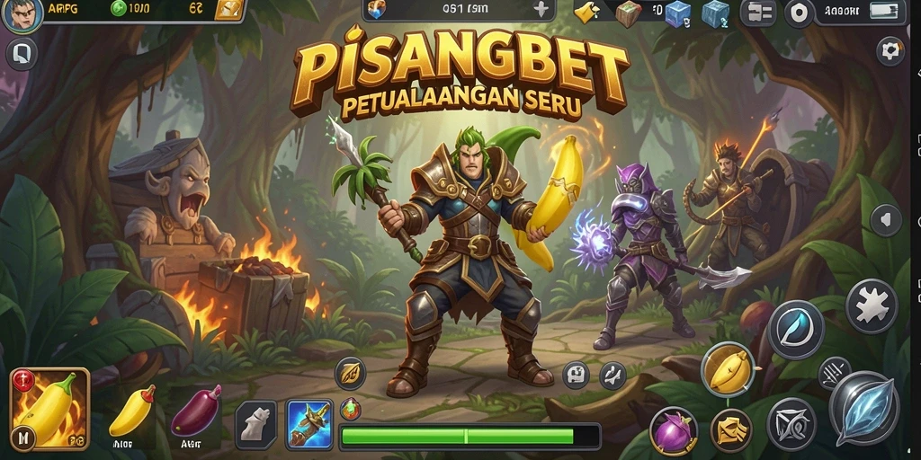 Tampilan gameplay seru PISANGBET di dunia ARPG.