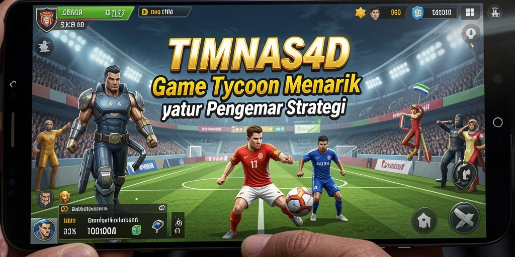 Tampilan menarik dari gameplay Tycoon TIMNAS4D.